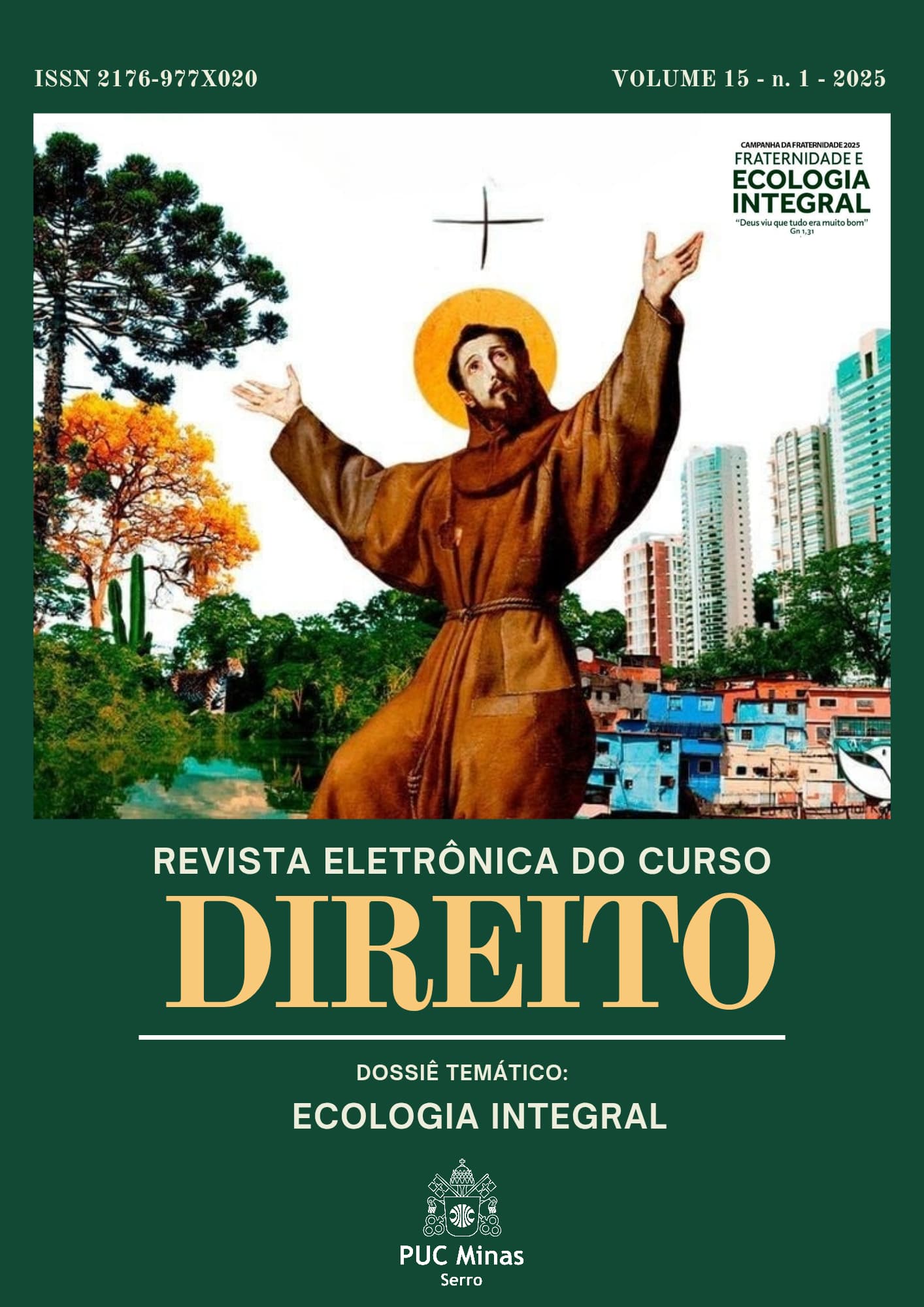 					Visualizar v. 15 n. 1 (2025): Revista Eletrônica do Curso de Direito – PUC Minas Serro
				
